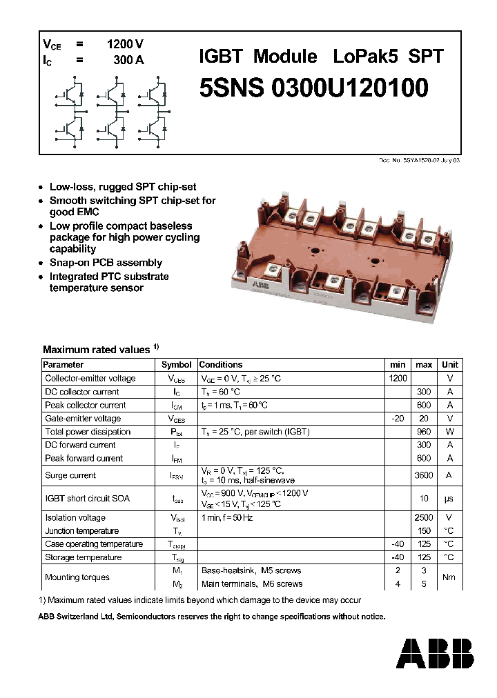 5SNS0300U1201_4193945.PDF Datasheet