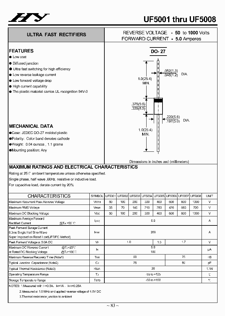 UF5001-UF5008_4504835.PDF Datasheet