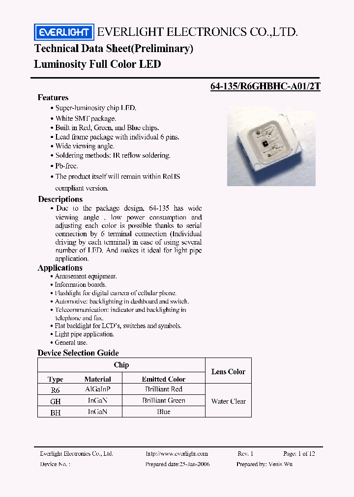 64-135-R6GHBHC-A01-2T_4165488.PDF Datasheet
