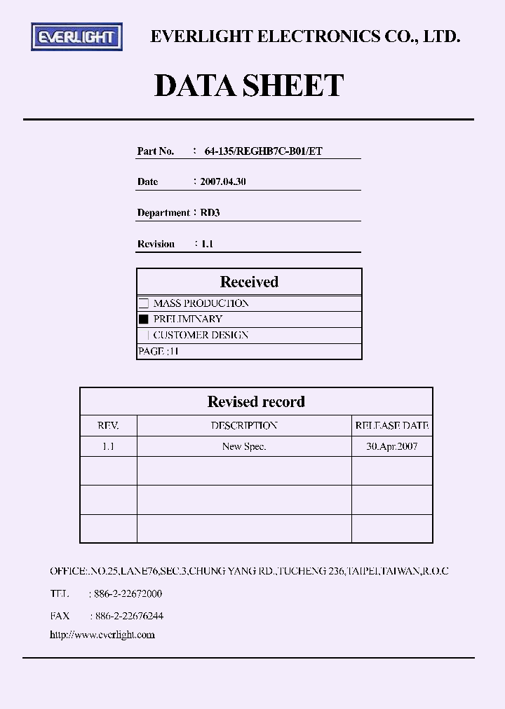 64-135-REGHB7C-B01-2T_4203068.PDF Datasheet