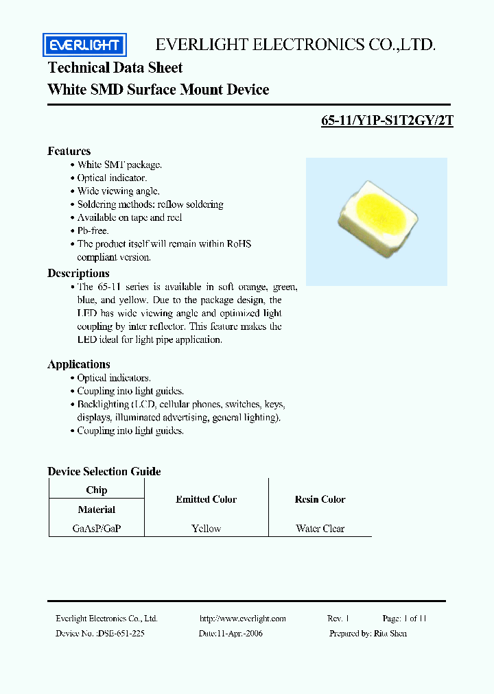 65-11-Y1P-S1T2GY-2T_4778796.PDF Datasheet