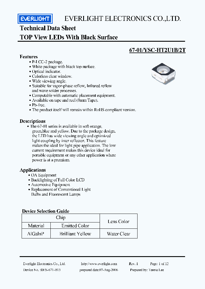 67-01YSC-HT2U1B-2T_4400986.PDF Datasheet