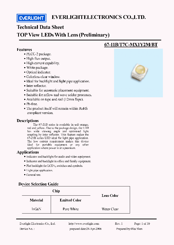 67-11B-T7C-MX1Y2M-BT_4186235.PDF Datasheet
