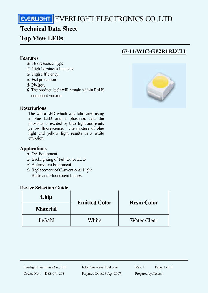 67-11-W1C-GP2R1B2Z-2T_4366352.PDF Datasheet