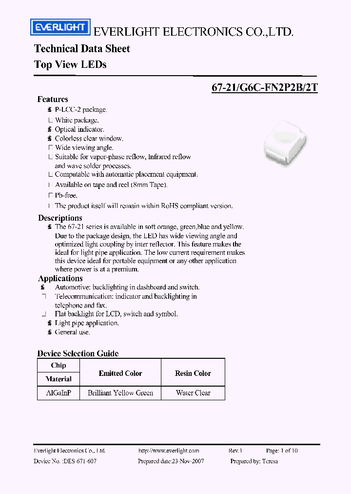 67-21-G6C-FN2P2B-2T_4884088.PDF Datasheet