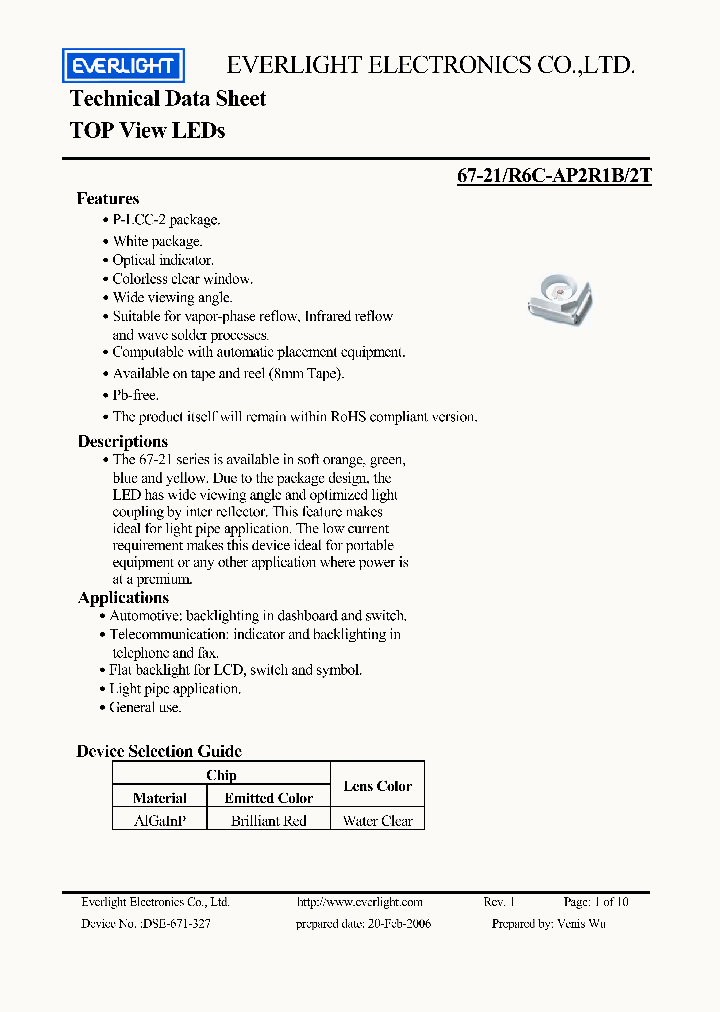 67-21-R6C-AP2R1B-2T_4366350.PDF Datasheet