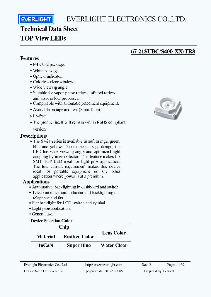 67-21SUBC-S400-A4-TR8_4166323.PDF Datasheet