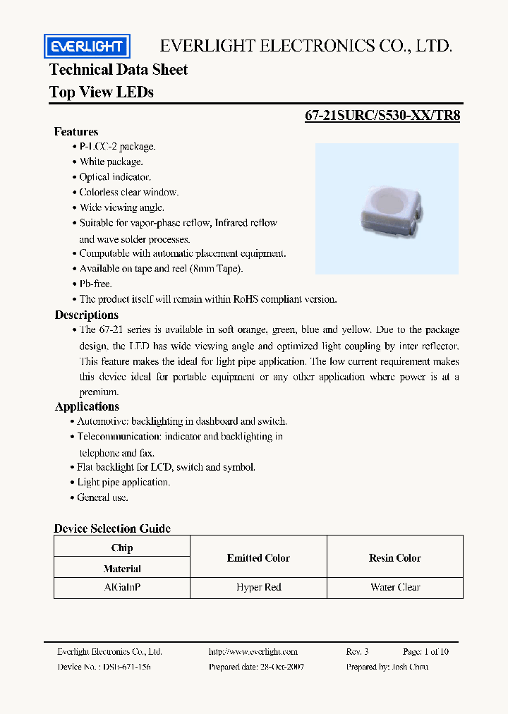 67-21SURC-S530-A2-TR8_4385348.PDF Datasheet