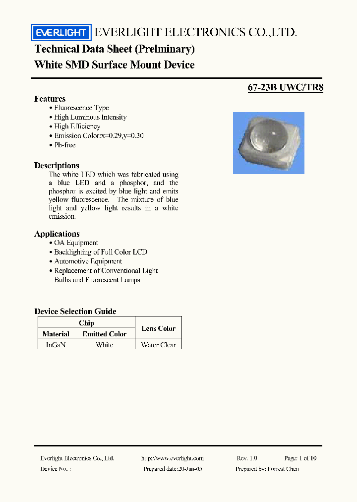 67-23BUWCTR8_4205981.PDF Datasheet