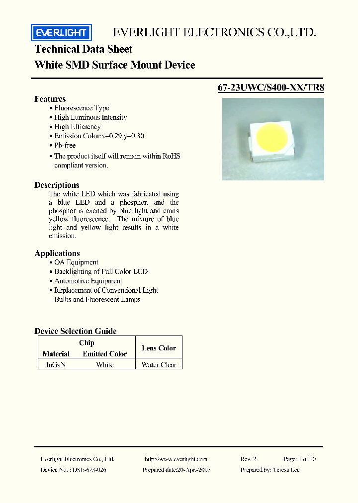 67-23UWC-400-X9-TR8_4716468.PDF Datasheet