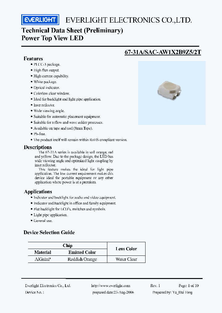 67-31A-SAC-AW1X2B9Z5-2T_4188429.PDF Datasheet