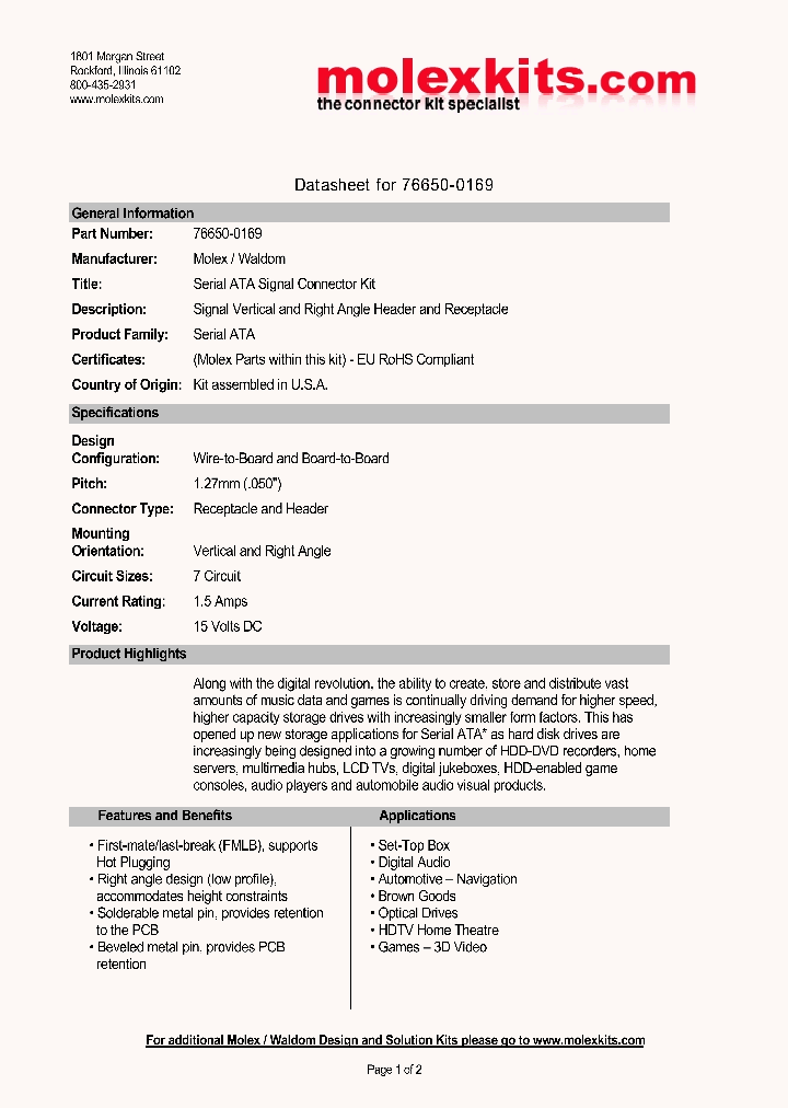 67491-0020_4551700.PDF Datasheet