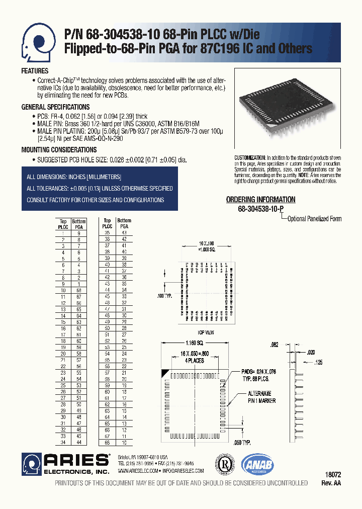 68-304538-10_4561296.PDF Datasheet