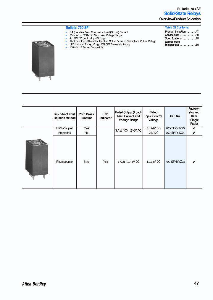 700-SFNY3Z25_4652843.PDF Datasheet