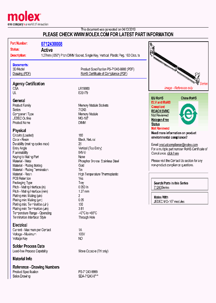 71243-0008_4902770.PDF Datasheet
