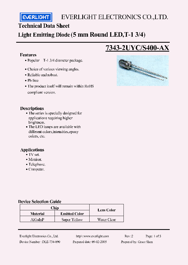 7343-2UYC-S400-AX_4754786.PDF Datasheet