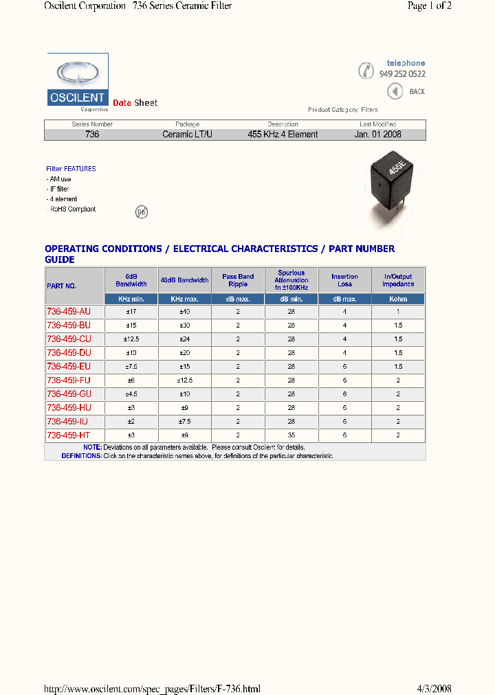736-459-IU_4471603.PDF Datasheet