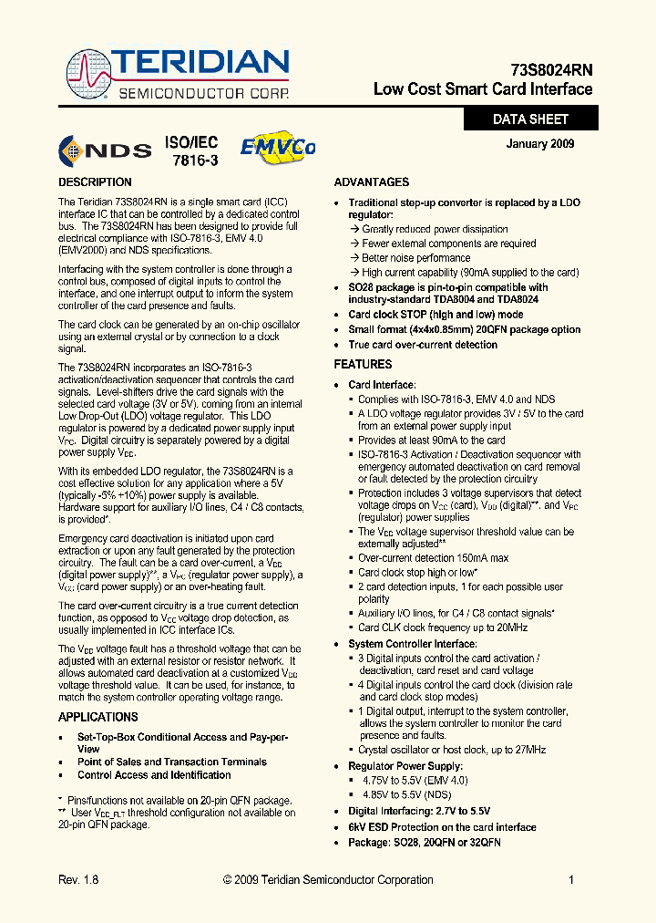 73S8024RN-20IMF_4518605.PDF Datasheet
