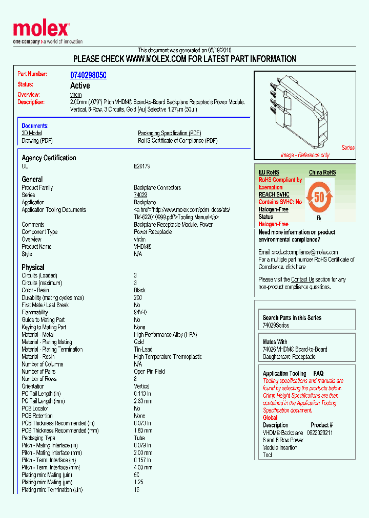 74029-8050_4885640.PDF Datasheet
