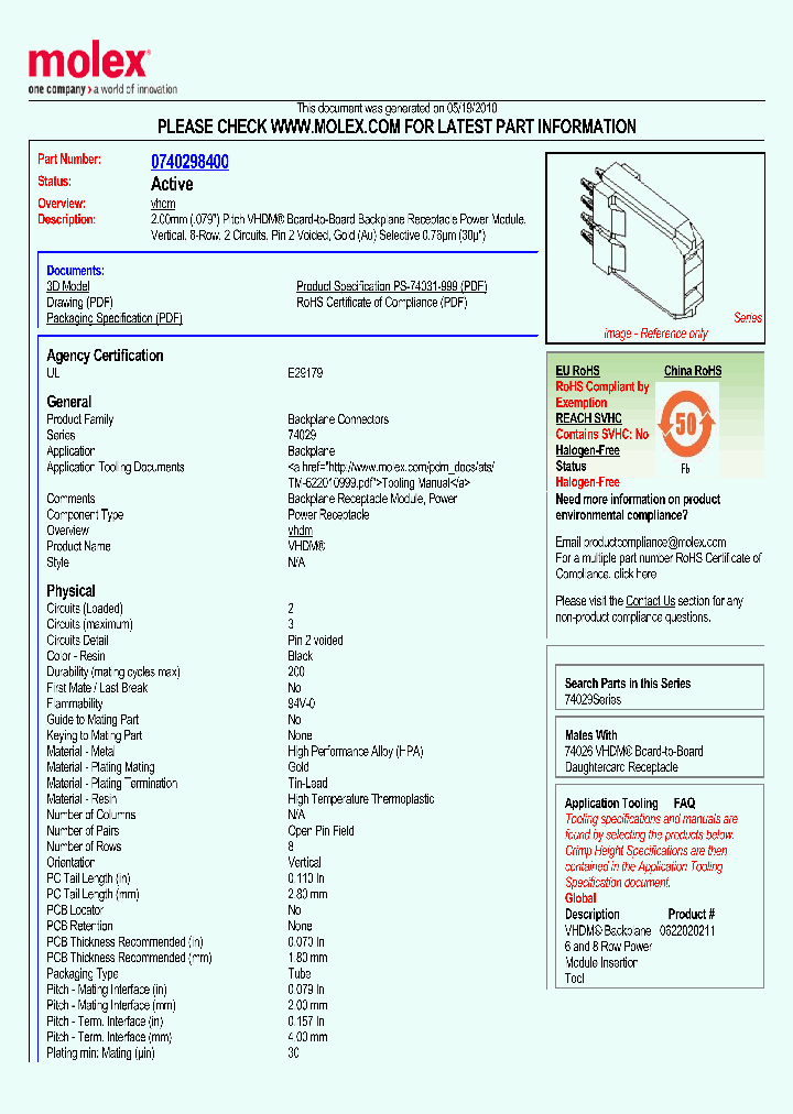 74029-8400_4885641.PDF Datasheet