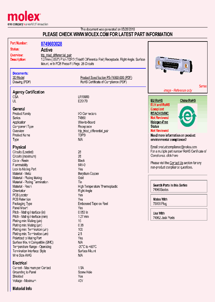 74960-3028_4915334.PDF Datasheet