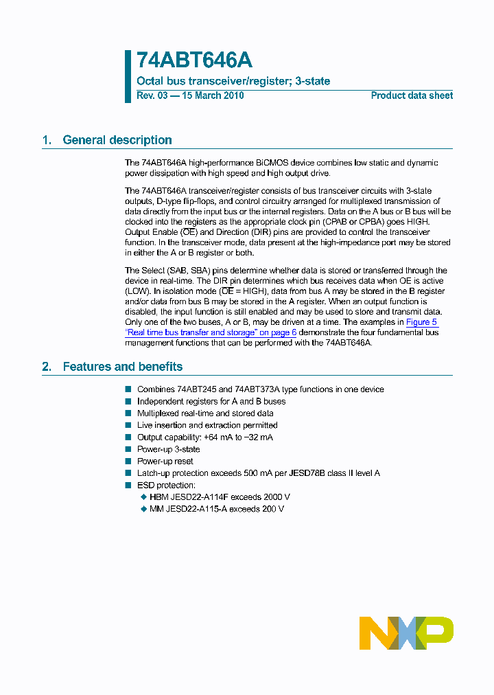 74ABT646ADB_4603499.PDF Datasheet