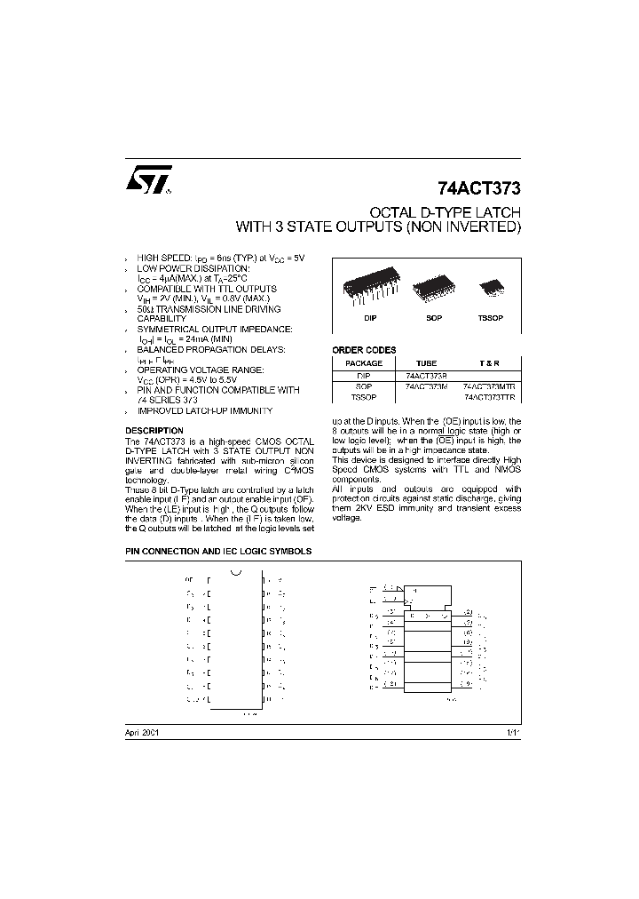 74ACT37301_4909490.PDF Datasheet