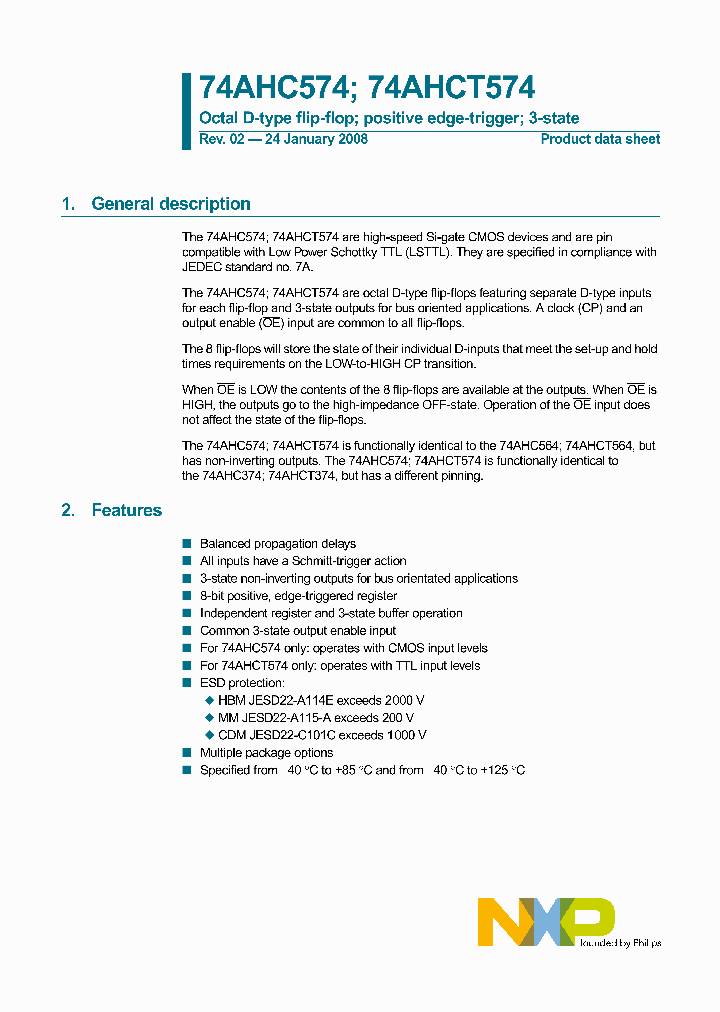 74AHCT574PW_4343938.PDF Datasheet