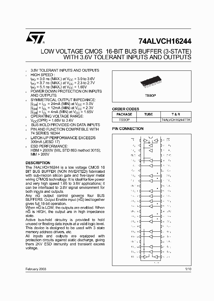 74ALVCH16244TTR_4491128.PDF Datasheet