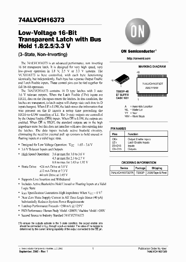 74ALVCH16373_4782561.PDF Datasheet