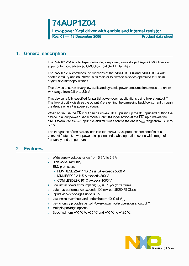 74AUP1Z04GF_4487988.PDF Datasheet