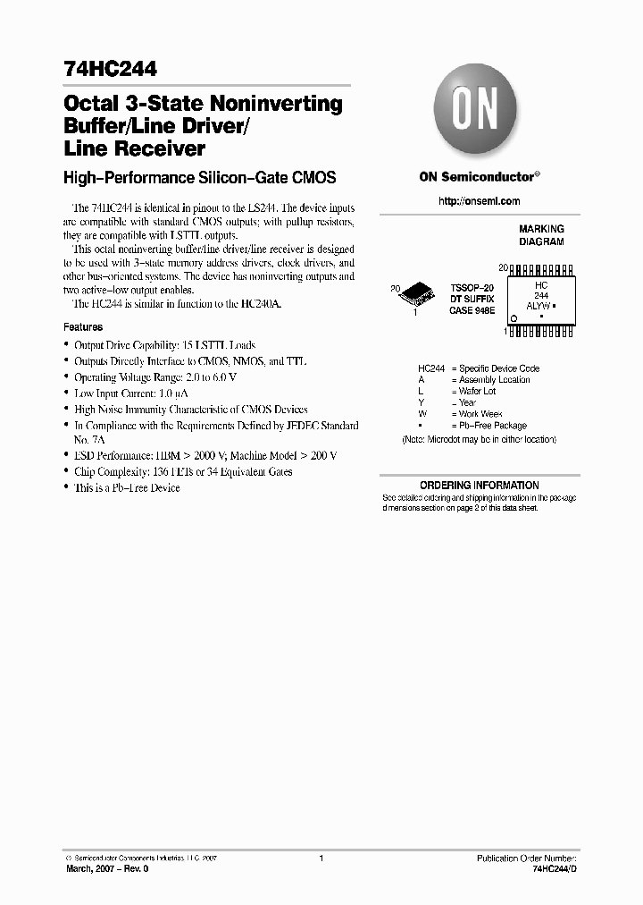 74HC244DTR2G_4550616.PDF Datasheet