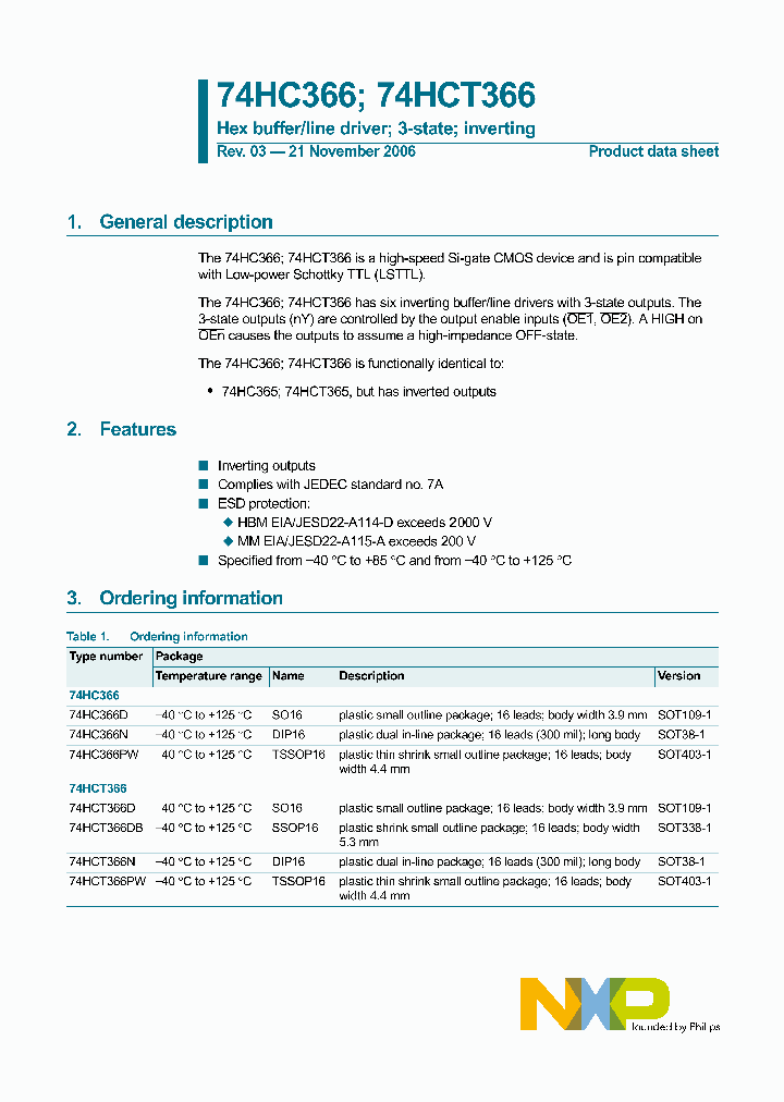 74HC366_4773331.PDF Datasheet