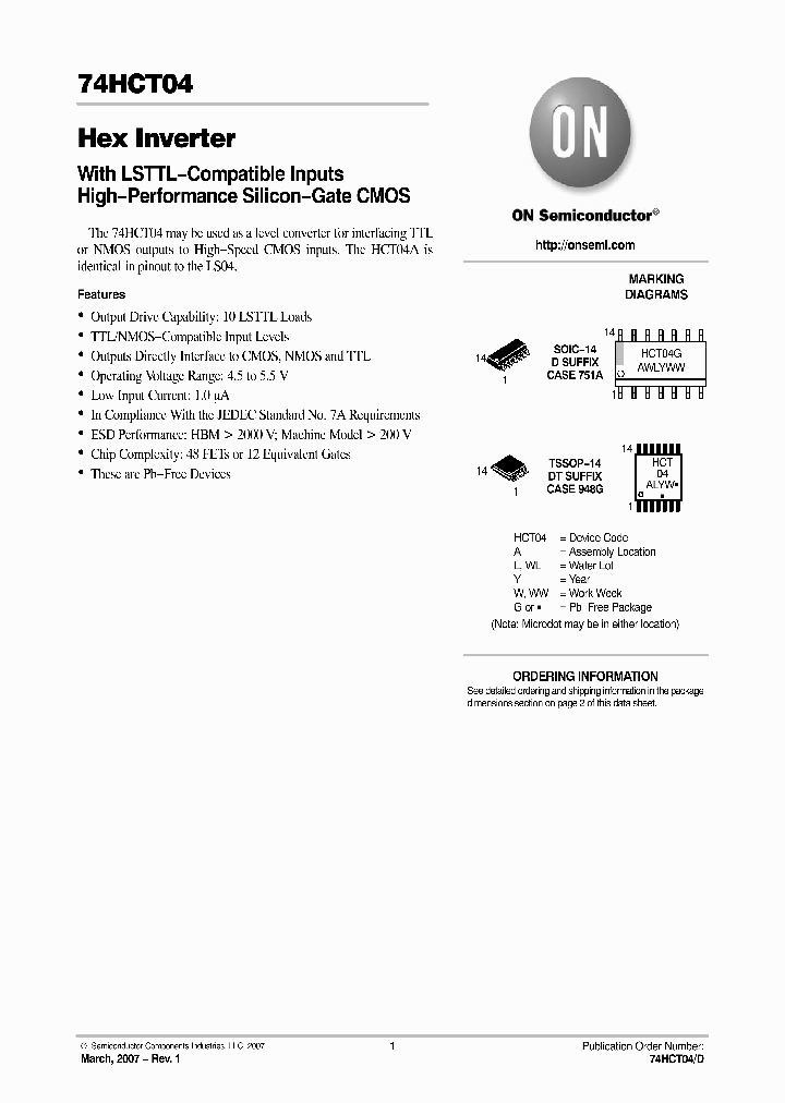 74HCT04_4714852.PDF Datasheet