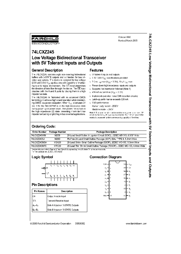 74LCXZ24505_4235050.PDF Datasheet