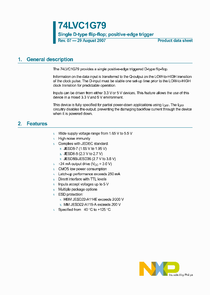 74LVC1G79GW_4342945.PDF Datasheet