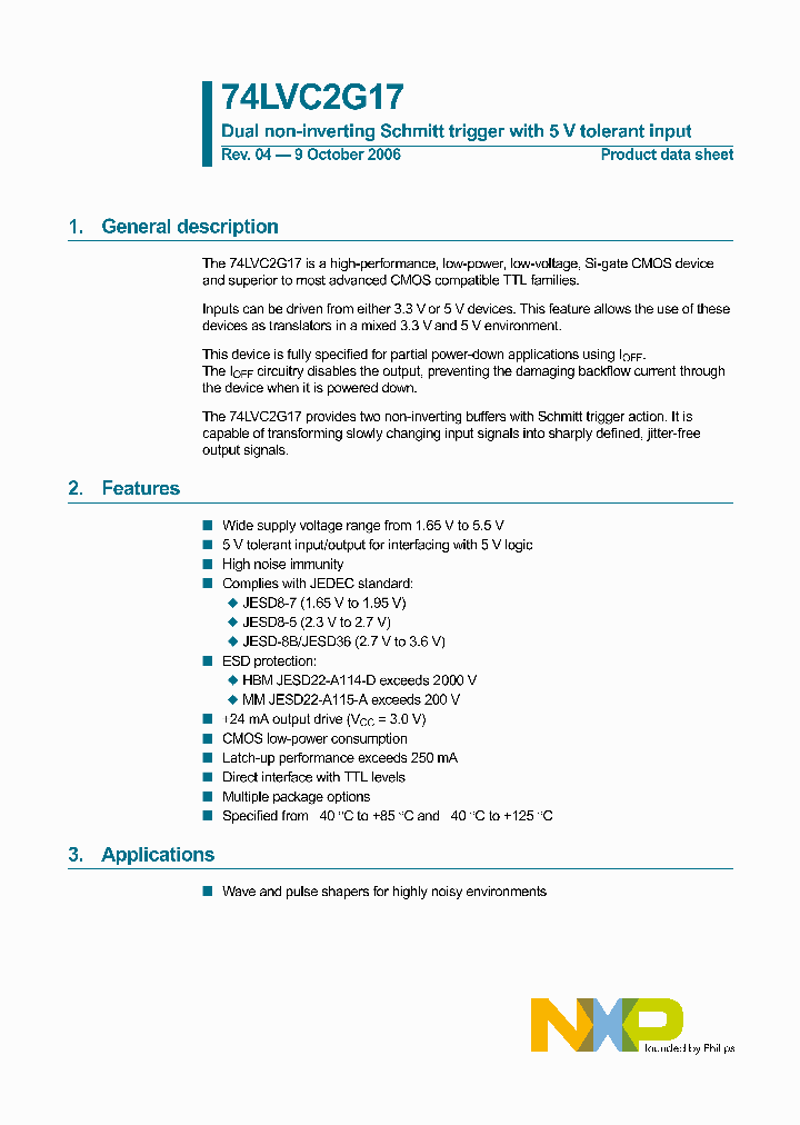 74LVC2G17GV_4661341.PDF Datasheet