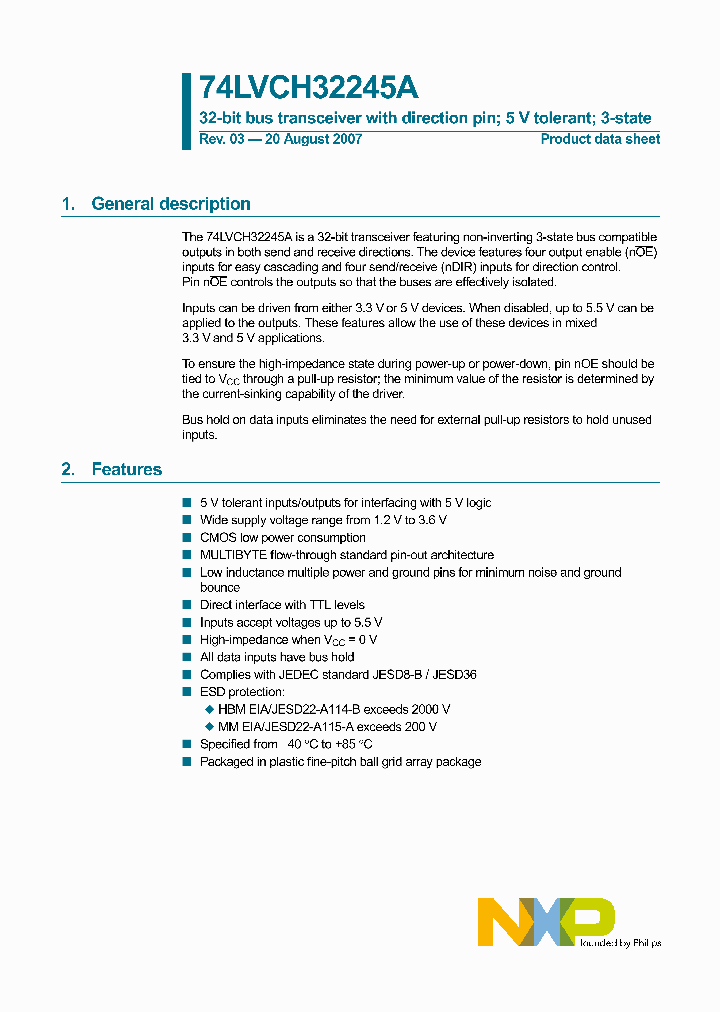 74LVCH32245A_4172484.PDF Datasheet