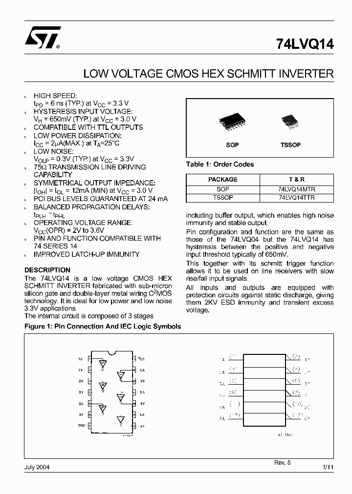 74LVQ1404_4491137.PDF Datasheet