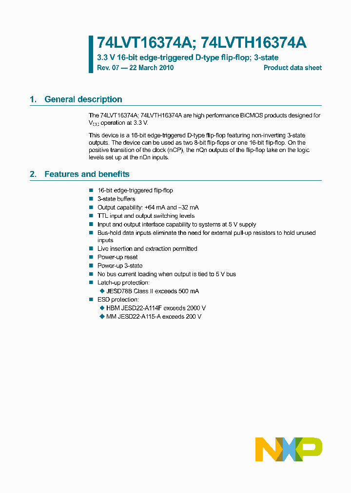 74LVT16374A_4568300.PDF Datasheet