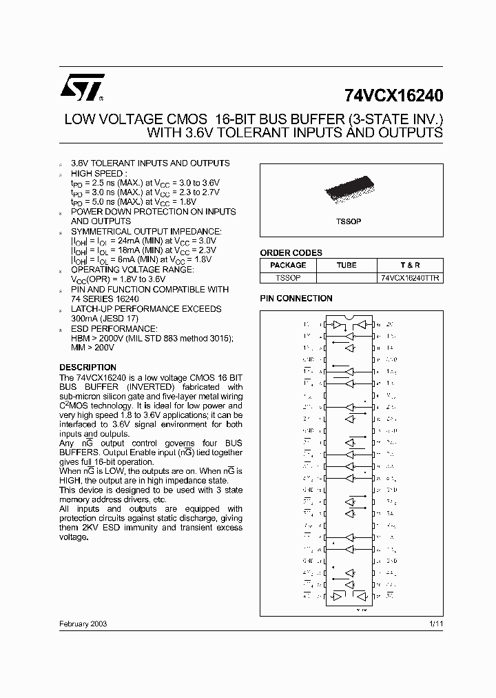 74VCX16240_4810187.PDF Datasheet