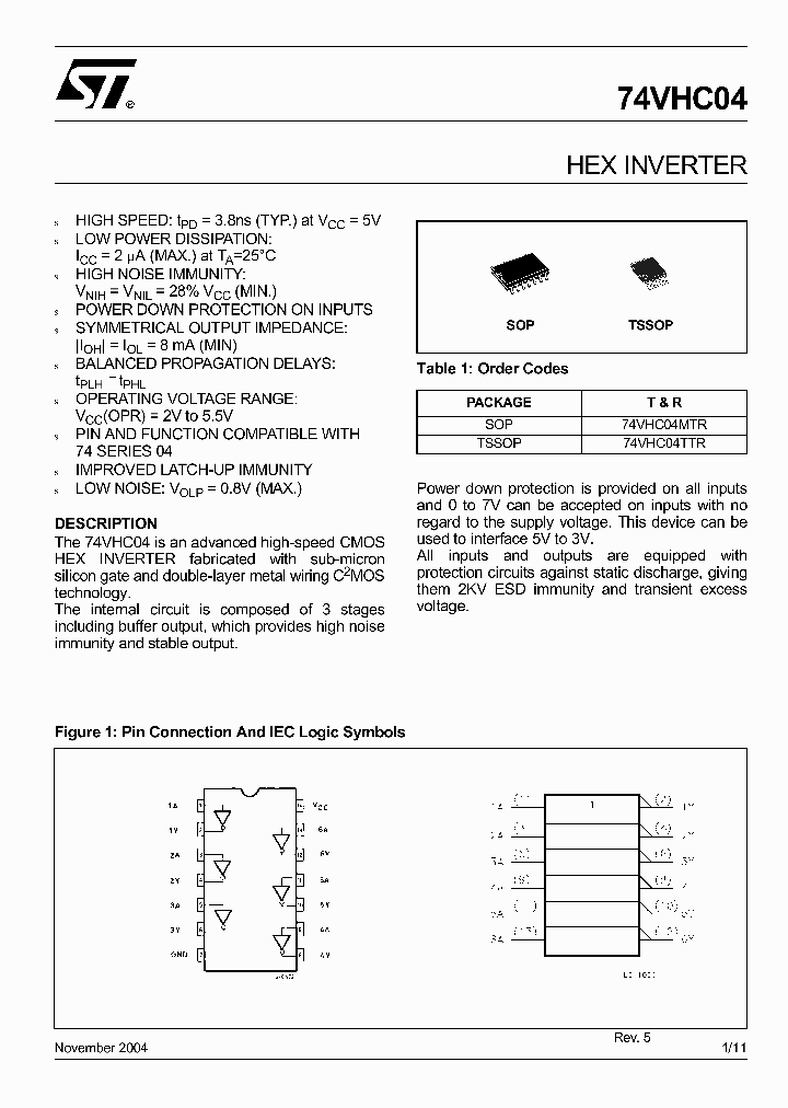 74VHC0404_4861883.PDF Datasheet