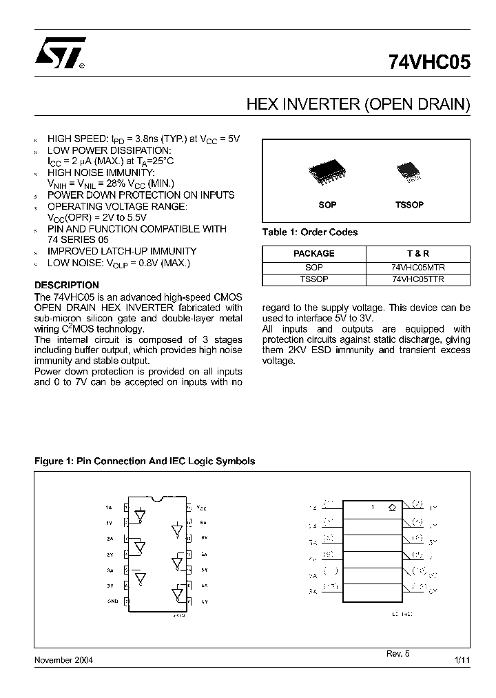 74VHC0504_4871332.PDF Datasheet
