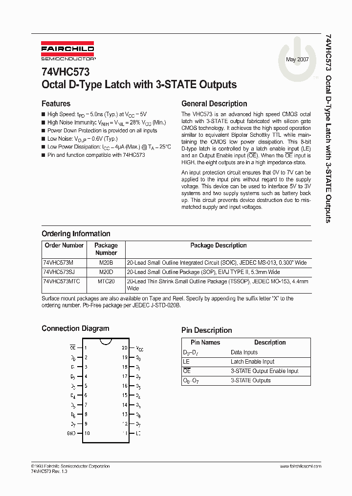 74VHC573M_4347870.PDF Datasheet
