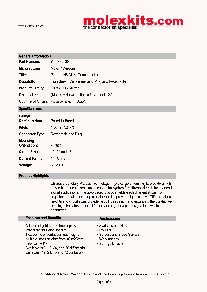 75003-0310_4744663.PDF Datasheet