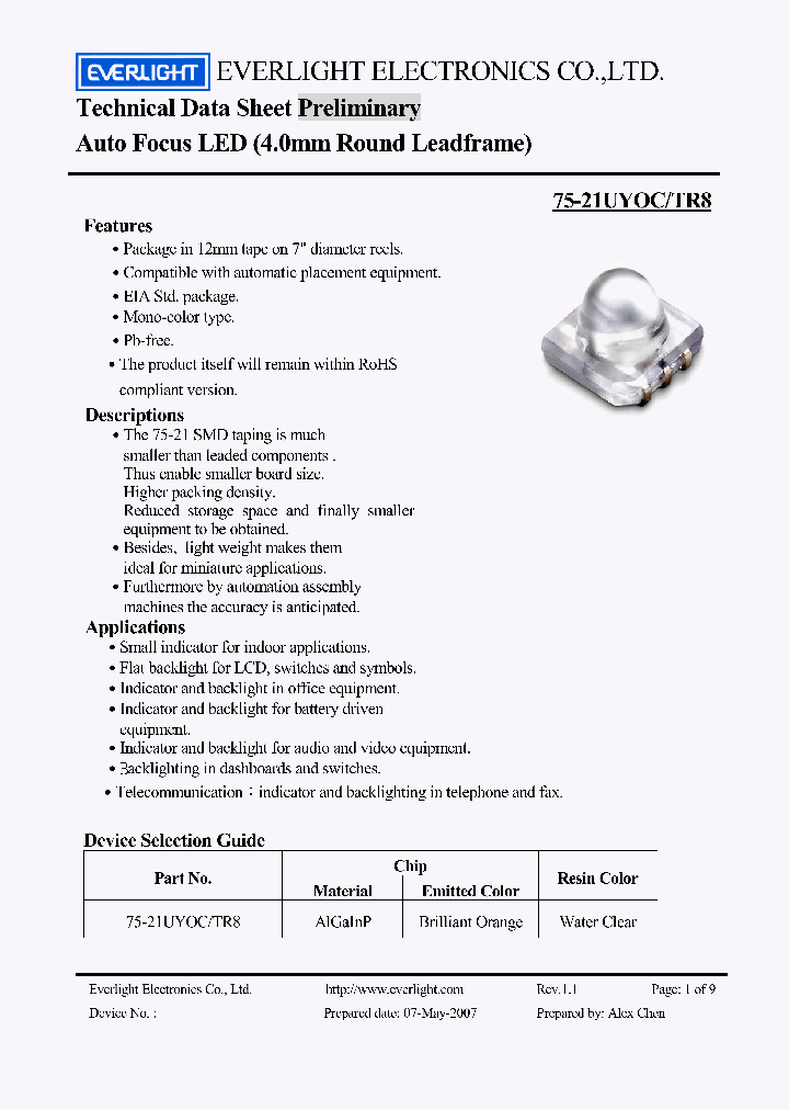 75-21UYOC-TR8_4747808.PDF Datasheet