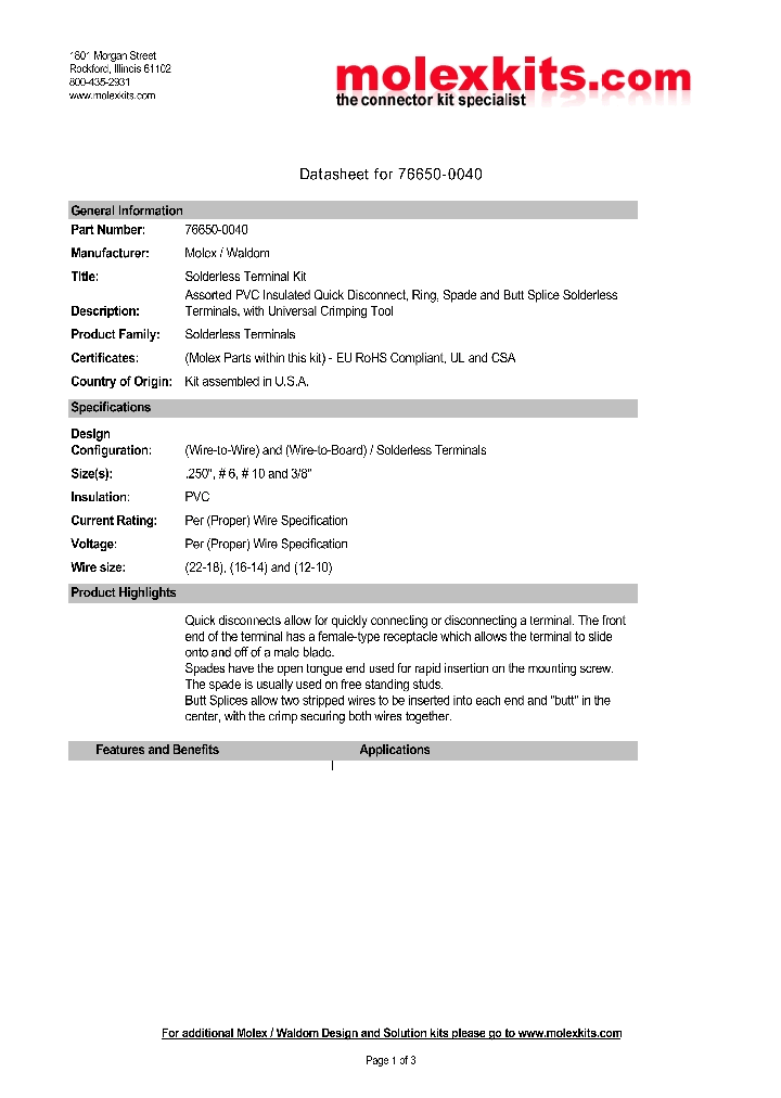 76650-0040_4667210.PDF Datasheet