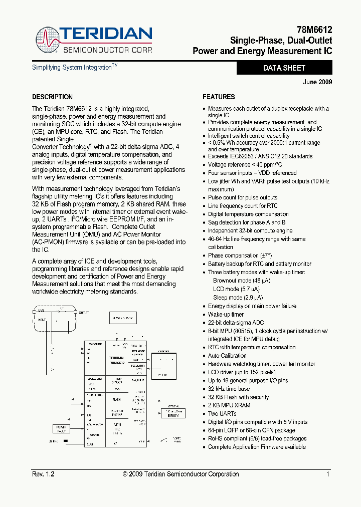 78M6612-IGTF_4601034.PDF Datasheet
