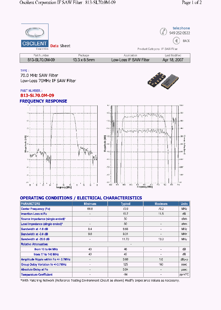 813-SL700M-09_4529764.PDF Datasheet