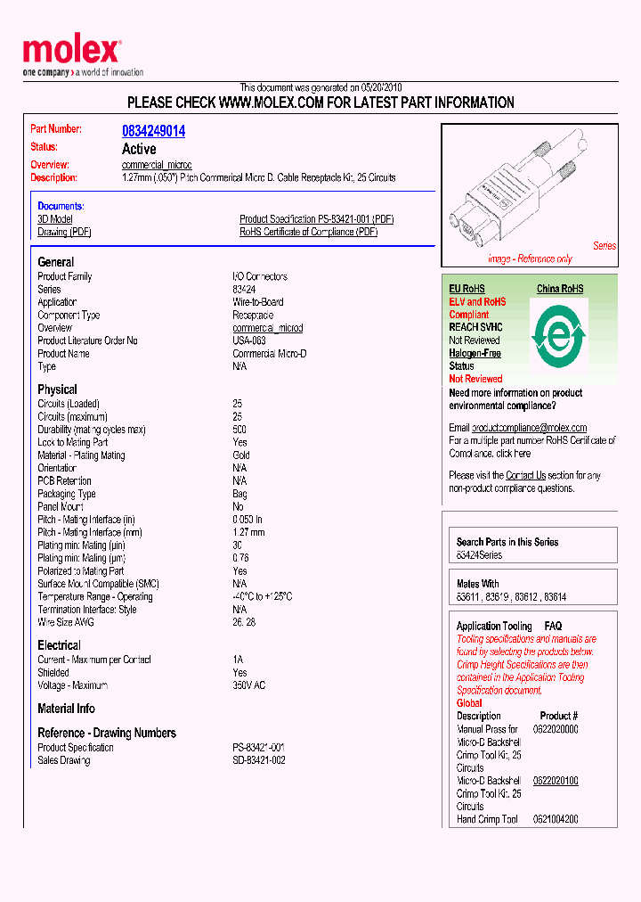 83424-9014_4881465.PDF Datasheet